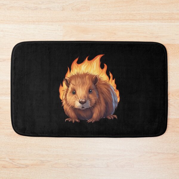 Item preview, Fire Beaver in a cartoon style designed and sold by Aquillashop.