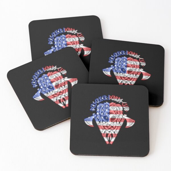 Item preview, Berserker Beards USA Logo designed and sold by Berserkerbeards.