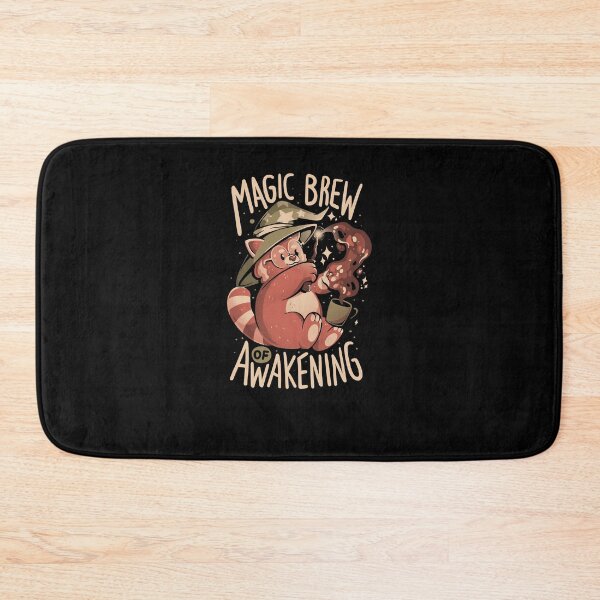 Item preview, Magic Brew of Awakening - Funny Cute Wizard Red Panda Coffee Gift designed and sold by EduEly.