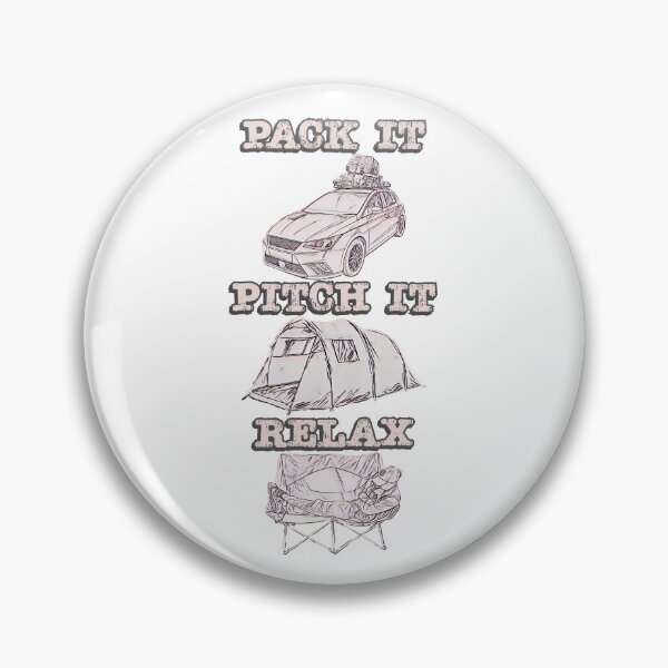 Item preview, Pack it, Pitch it, Relax - Beige Medium Tent designed and sold by BeccaAelishe.