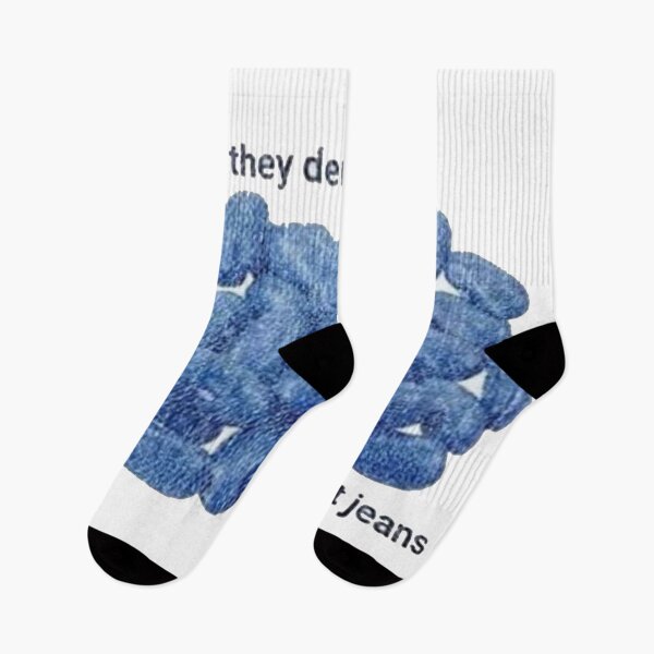 Item preview, denim beans designed and sold by Lovely Memetics.