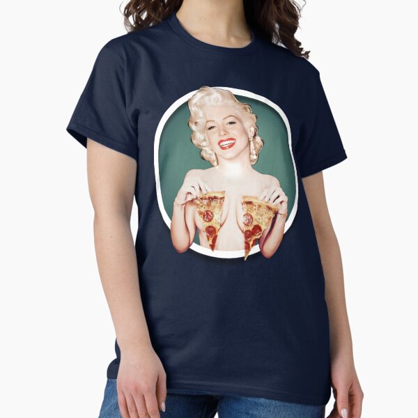 Item preview, Marilyn Monroe- Pizza designed and sold by IndecentDesigns.