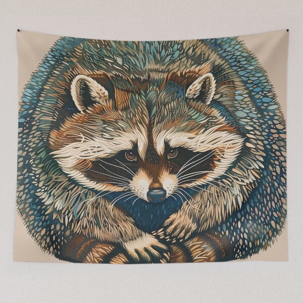 Item preview, Raccoon Poof designed and sold by wyntera.