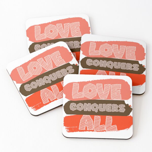 Item preview, LOVE CONQUERS ALL designed and sold by alegnacreates.