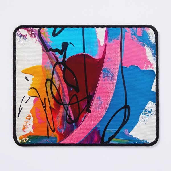 Item preview, Unique Art Prints: Colorful Abstract Creations Vibrant Abstracts Wall Art Replica from Original Abstract Painting by Artist Pablo Barilari, Stretched designed and sold by Pablo Barilari Art.