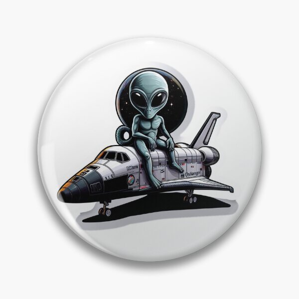 Item preview, alien astronaut designed and sold by lestercreative.