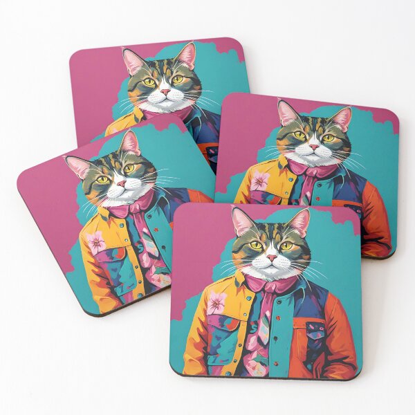 Item preview, vintage cat #2 designed and sold by BaxterJames.