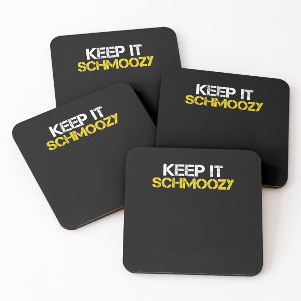 Item preview, Keep It Schmoozy Funny Yiddish Quote designed and sold by SharpThreadZ.