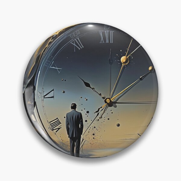 Item preview, Dali Looking at the Gate of Time designed and sold by SublimeMusings.