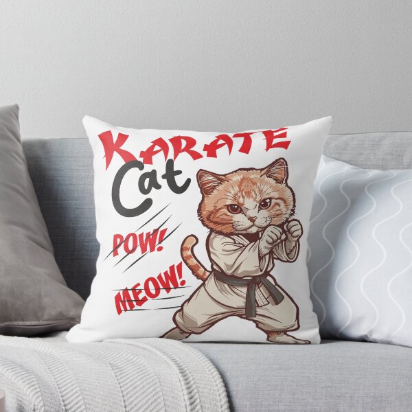 Item preview, Karate cat funny designed and sold by Stereotype-pro.