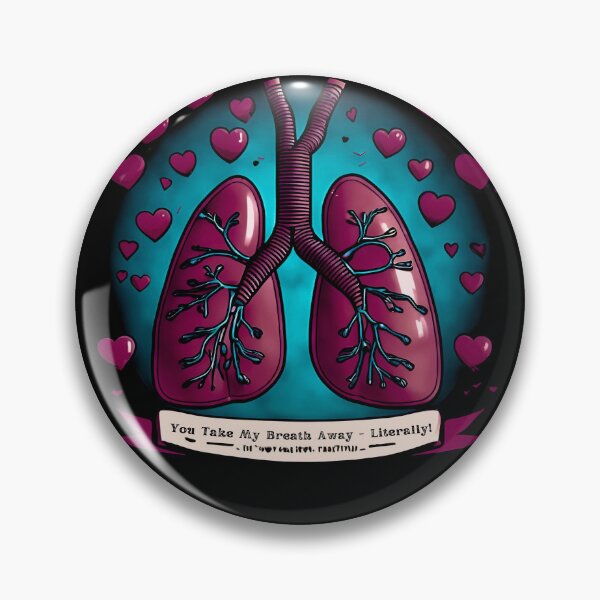 Item preview, You take my breath literally lungs funny dark designed and sold by amaturka.