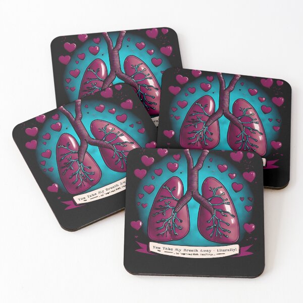 Item preview, You take my breath literally lungs funny dark designed and sold by amaturka.