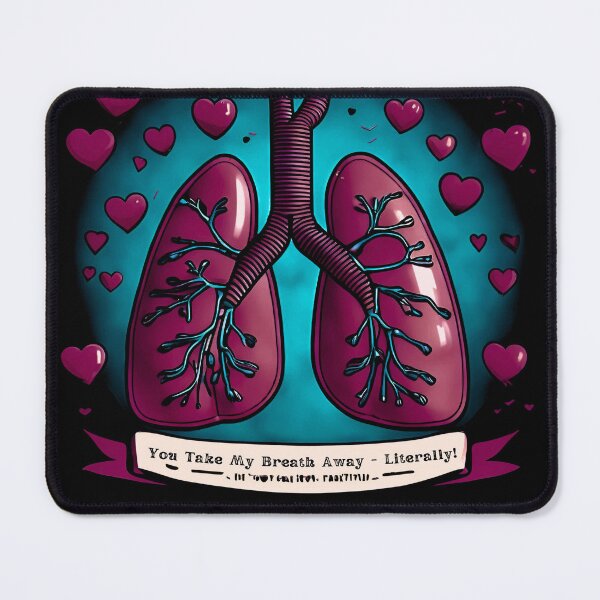 Item preview, You take my breath literally lungs funny dark designed and sold by amaturka.