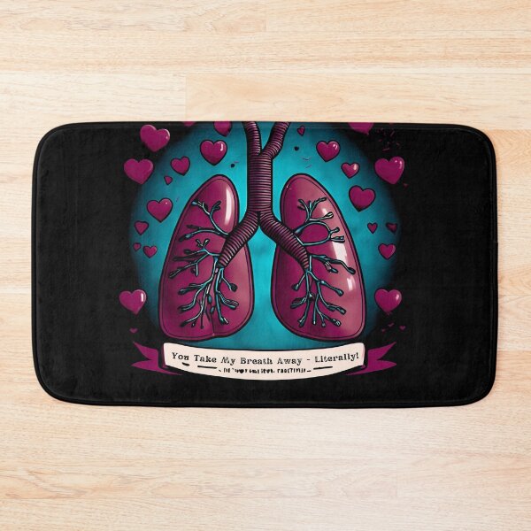 Item preview, You take my breath literally lungs funny dark designed and sold by amaturka.