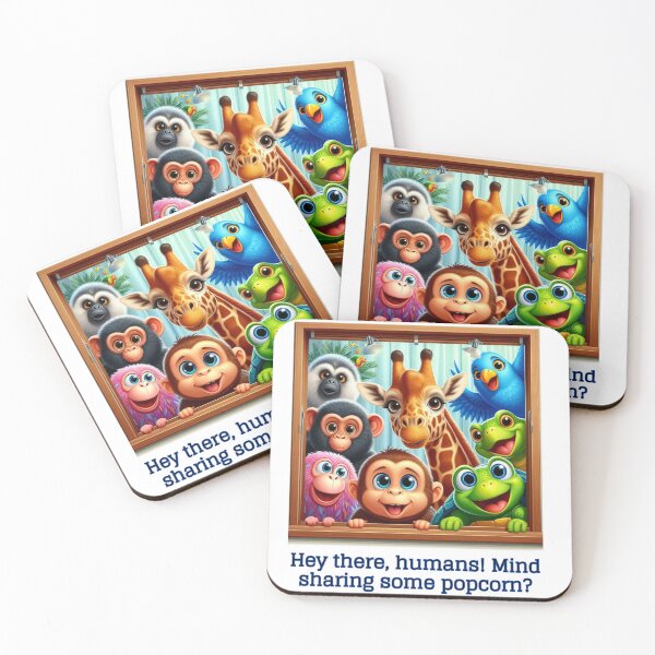 Item preview, Funny Animals Looking Through the Window designed and sold by Littleprince2.