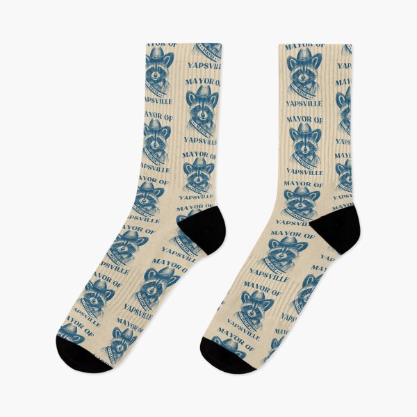 Item preview, Mayor of Yapsville Funny Meme Racoon designed and sold by VerdePlantTees.