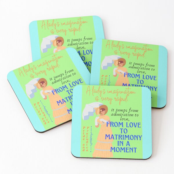 Item preview, Jane Austen Quote designed and sold by MountainAndSea.