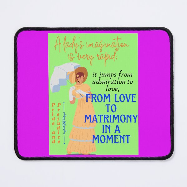 Item preview, Jane Austen Quote designed and sold by MountainAndSea.