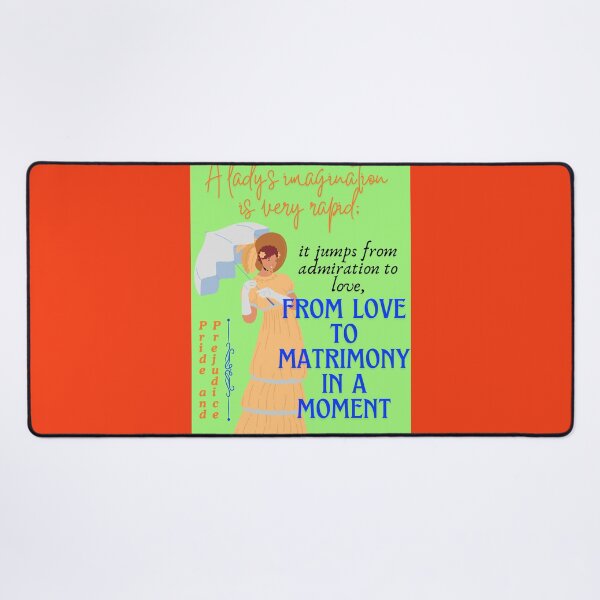 Item preview, Jane Austen Quote designed and sold by MountainAndSea.