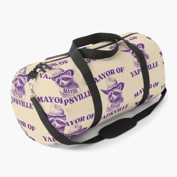 Item preview, Mayor of Yapsville Funny Meme Racoon designed and sold by VerdePlantTees.