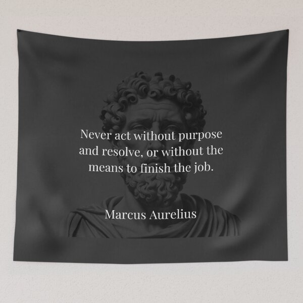 Item preview, Purposeful Action: Marcus Aurelius on Commitment designed and sold by DoseOPhilosophy.