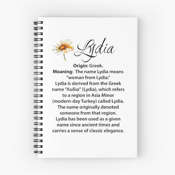 Item preview, Name meaning Lydia designed and sold by OCNau.