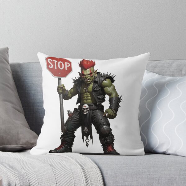 Item preview, Ork Boy with Banner of Speed designed and sold by Grimmethy.