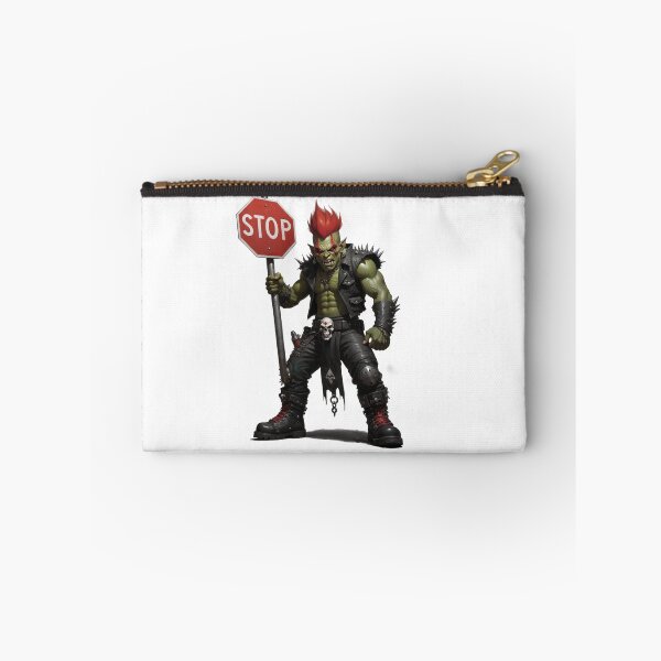 Item preview, Ork Boy with Banner of Speed designed and sold by Grimmethy.