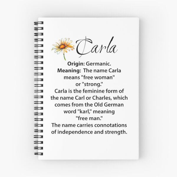 Item preview, Name meaning Carla designed and sold by OCNau.