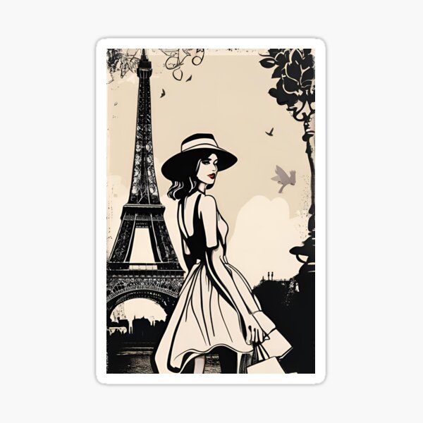 Item preview, Paris - Chic French Design designed and sold by FrenchTouch77.
