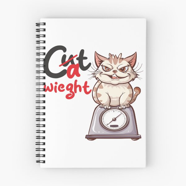 Item preview, Cat Weight Cartoon style designed and sold by Stereotype-pro.