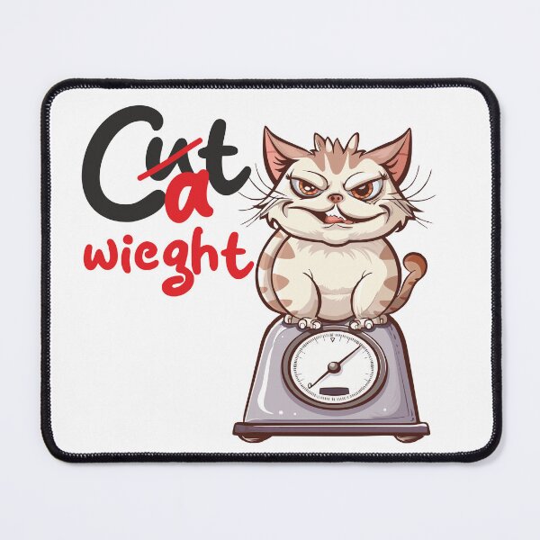 Item preview, Cat Weight Cartoon style designed and sold by Stereotype-pro.