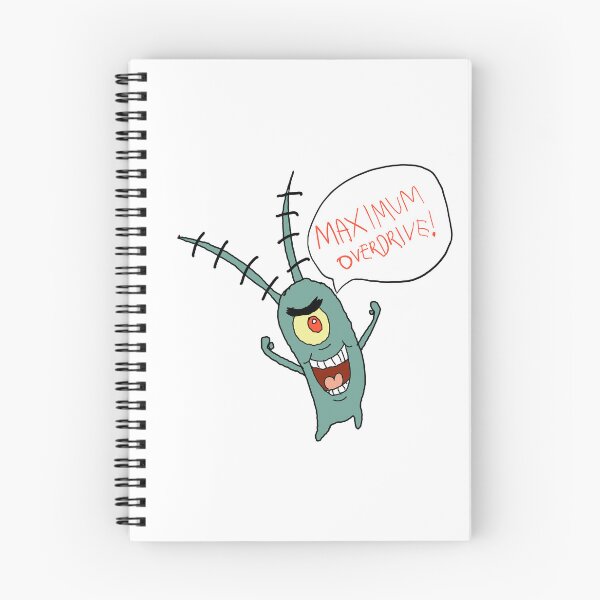 Item preview, Plankton Spongebob "Maximum Overdrive" designed and sold by juliamorgan13.