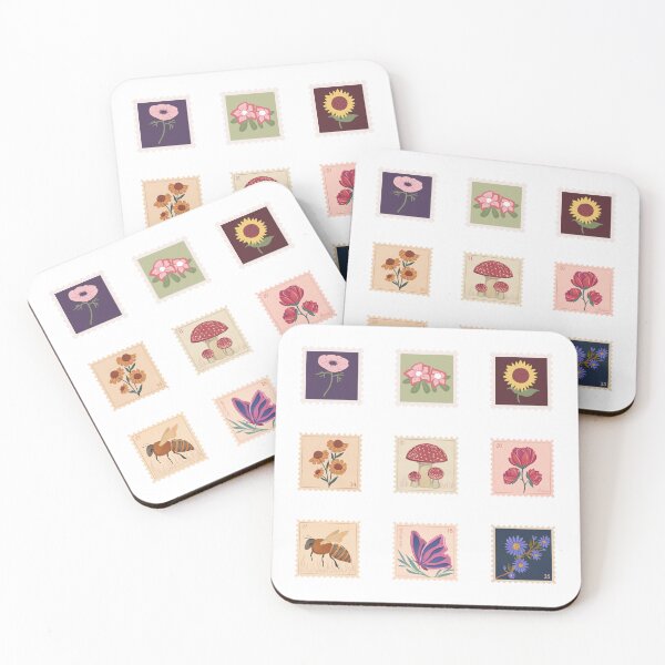 Item preview, flower stamps 9 | set 2 designed and sold by gammye.
