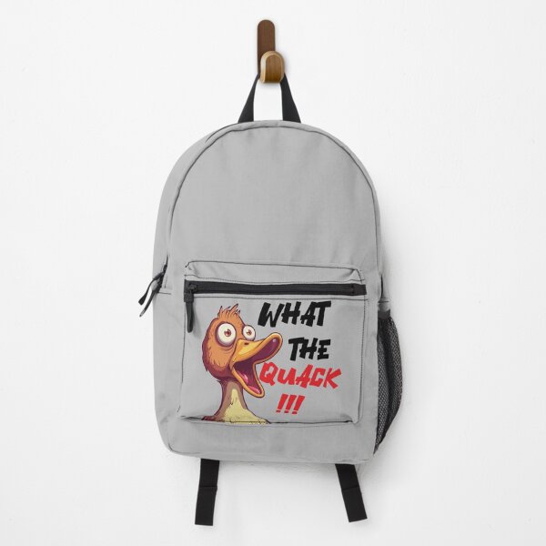 Item preview, What the quack funny cartoon duck designed and sold by Stereotype-pro.