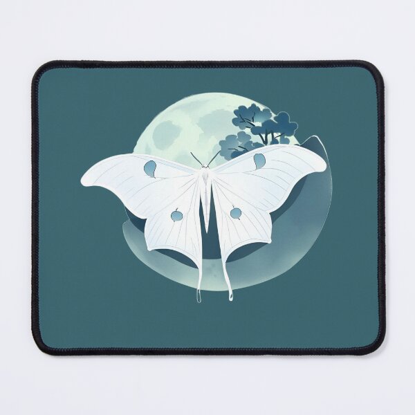 Item preview, Luna moth and the Moon designed and sold by Invisible-Cult.