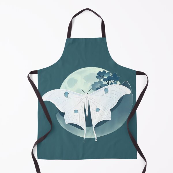 Item preview, Luna moth and the Moon designed and sold by Invisible-Cult.