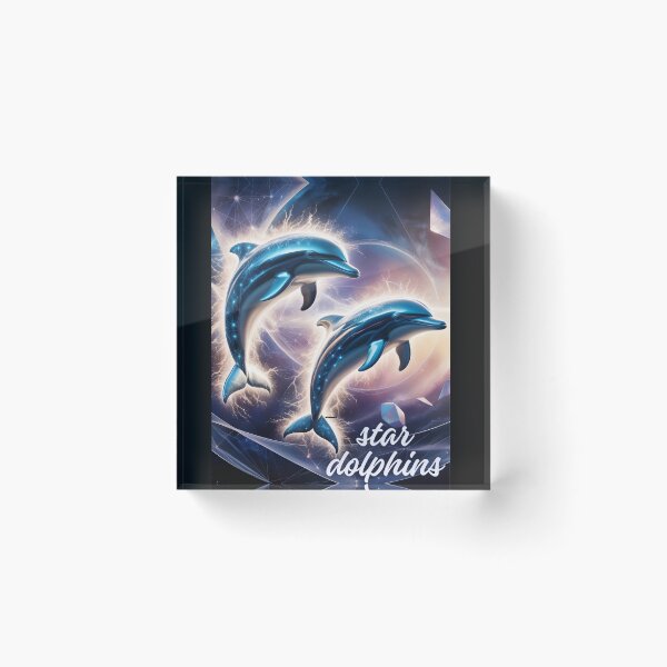 Item preview, star dolphins designed and sold by roos-print.