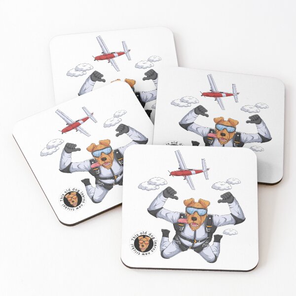 Item preview, This old dog learns to skydive designed and sold by US3Ink.