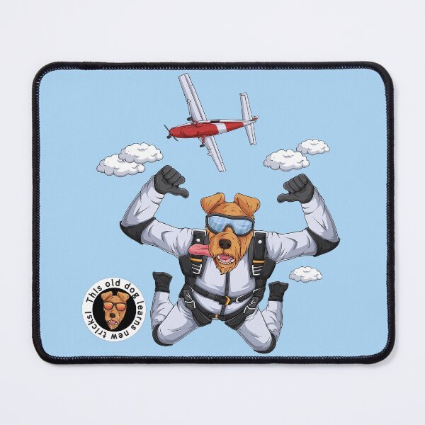 Item preview, This old dog learns to skydive designed and sold by US3Ink.