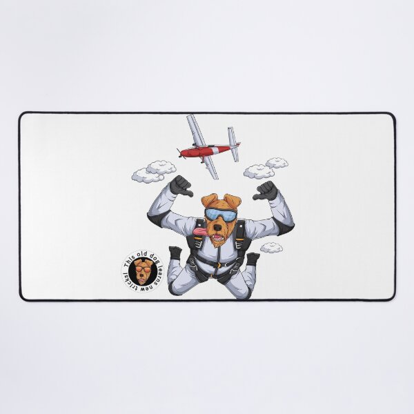 Item preview, This old dog learns to skydive designed and sold by US3Ink.