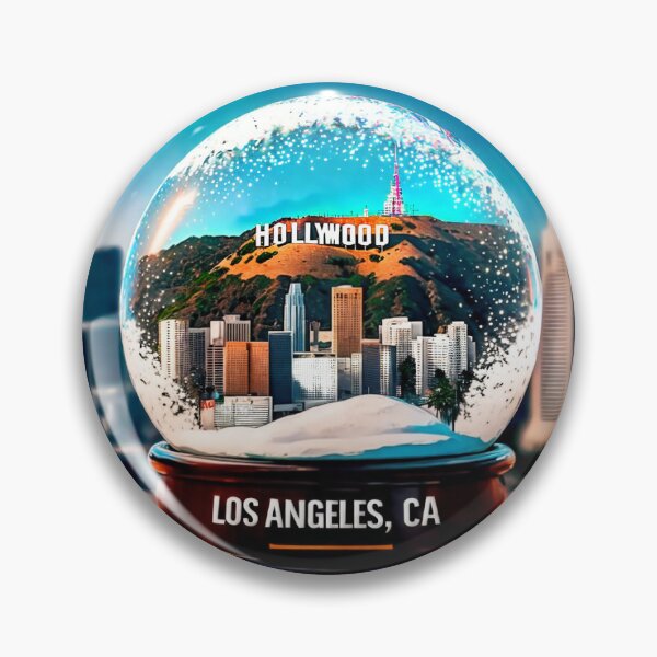 Item preview, Los Angeles CA Snowglobe designed and sold by AbyssOasis.