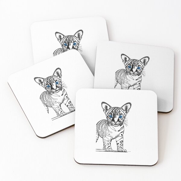 Item preview, Blue the ocelot designed and sold by TriForceDesign.