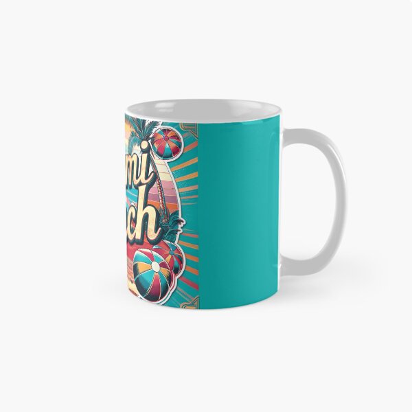 Item preview, Classic Vintage Miami Beach Florida Logo designed and sold by TheArtOfPat.