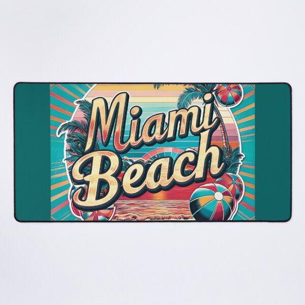 Item preview, Classic Vintage Miami Beach Florida Logo designed and sold by TheArtOfPat.