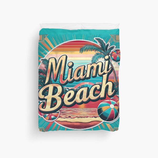 Item preview, Classic Vintage Miami Beach Florida Logo designed and sold by TheArtOfPat.