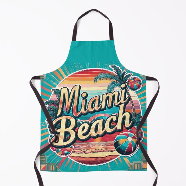 Item preview, Classic Vintage Miami Beach Florida Logo designed and sold by TheArtOfPat.