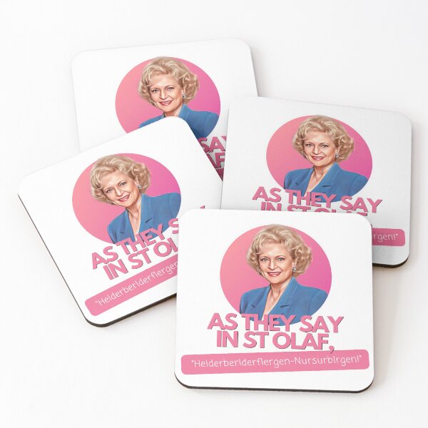 Item preview, Golden Girls - Rose Nylund - Betty White - St Olaf Art designed and sold by ShopFanGirl.