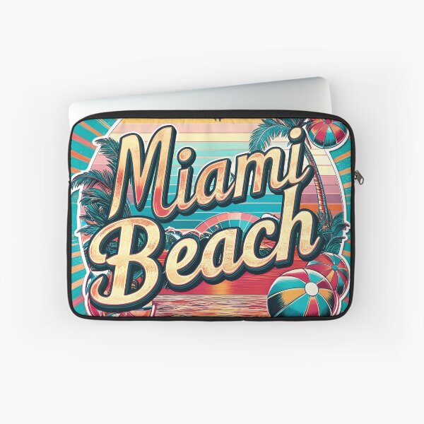 Item preview, Classic Vintage Miami Beach Florida Logo designed and sold by TheArtOfPat.