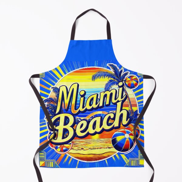 Item preview, Classic Vintage Miami Beach Florida Logo designed and sold by TheArtOfPat.